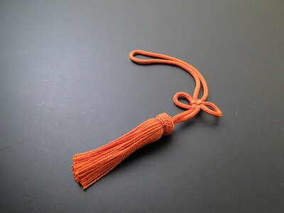 房（正絹朱色）　磬（けい）ばい用