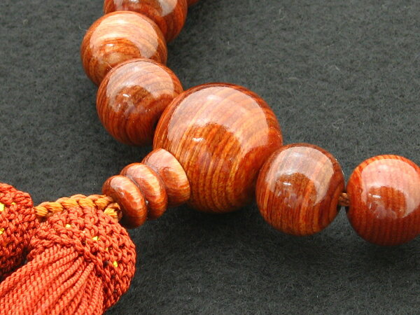 数珠 念珠 男性用 木製 寄木 数珠