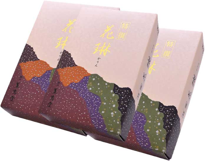 お線香 御線香 薫寿堂 特選花琳 送料無料 まとめ買い 3個入 お線香ギフト 贈答用線香 進物用線香 進物線香 贈答 ギフト 贈り物 送る お盆 初盆 新盆 お...