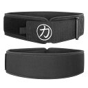 Strength Shop フレックスフィット・リフティングベルト トレーニングベルト 硬くない ナイロン ベルクロ FLEX-FIT LIFTING BELT - BLACK 1