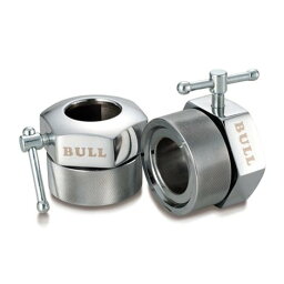 BULL クロームカラー（2.5kg 2個1組） 筋トレ トレーニング器具 バーベル オリンピックバー ホームジム 自宅トレ ブル 留め具