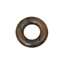【寺院用仏具】絡子環(らくすかん)シャム柿 絡子環(天然木製)◆径約5.5cm 内径2.7cmサイズ禅宗 曹洞宗 臨済宗 絡子 かん 環 カン