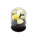【盆提灯/造花】フラワーキャンドル 黄色【コードレス】【LED照明(乾電池式)】【コンパクト(高さ16cm)】現代提灯 おしゃれ提灯 初盆提灯 御供提灯 進物提...