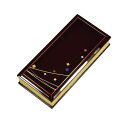 【高級過去帳】蒔絵過去帳 宙-sora- タメ塗り3寸5分※10.5cm国産-日本製過去帳 現代仏具 おしゃれな過去帳 きれいな過去帳 木製過去帳 漆塗り過去帳...