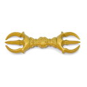 【エントリーでポイント10倍】【密教法具 寺院用仏具】三鈷杵(金属製)【日本製 /国産】長さ約9cm三鈷 さんこ 厄除け 厄除け仏具 密教用具