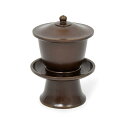 【アウトレット仏具】茶湯器(金属製)※半対2寸7分(高さ12cm/台径8cm)【日本製/国産】【アウトレット商品】【訳あり商品】献茶 お茶 お水 仏壇