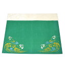 【アウトレット仏具】四角打敷(金襴製/鳥柄)長さ41.5cm/幅48cm【日本製/国産】【アウトレット商品】【訳あり商品】金襴 うちしき 仏壇前の布