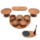 【仏具セット】ホワイトアッシュ製(木製品)欅色★お膳(5椀タイプ)・りん台・高月(1対)・仏器膳の5点セットおしゃれ仏具セット現代仏具 モダン仏具 お膳 輪台 ...
