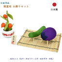 【お盆用品】精霊馬 お飾りセット【日本製】【5点セット】お仏具 現代仏具 精霊馬 しょうりょうま しょうりょううま 精霊棚 ナス なすび キュウリ きゅうり 牛...