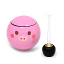 【おりんセット】 魔法のおりん ぶたさん 1寸8分(径5.4cm)スタンド式りん棒付き【日本製】富山県高岡市産和楽器 手元供養 邦楽 現代仏具 鳴物仏具 ミニ仏...