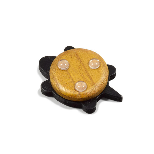 【りん台】亀型おりん置き台「HONU（ホヌ）」（下台ブラック色）【小サイズ】りん リン リン台 縁起の..