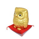 【縁起物】金福郎(金沢箔工芸品)特大サイズ(高さ15.5cm)★開運グッズふくろう置物 フクロウ置物ふくろう フクロウ 福郎 梟 学業成就 商売繁盛 開運 縁起...