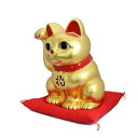 【縁起物】金箔招き猫（金沢箔工芸品）10号サイズ（高さ30cm）※右手上げ招き猫★開運グッズ招き猫 まねき猫 ねこ ネコ 猫 学業成就 商売繁盛 開運