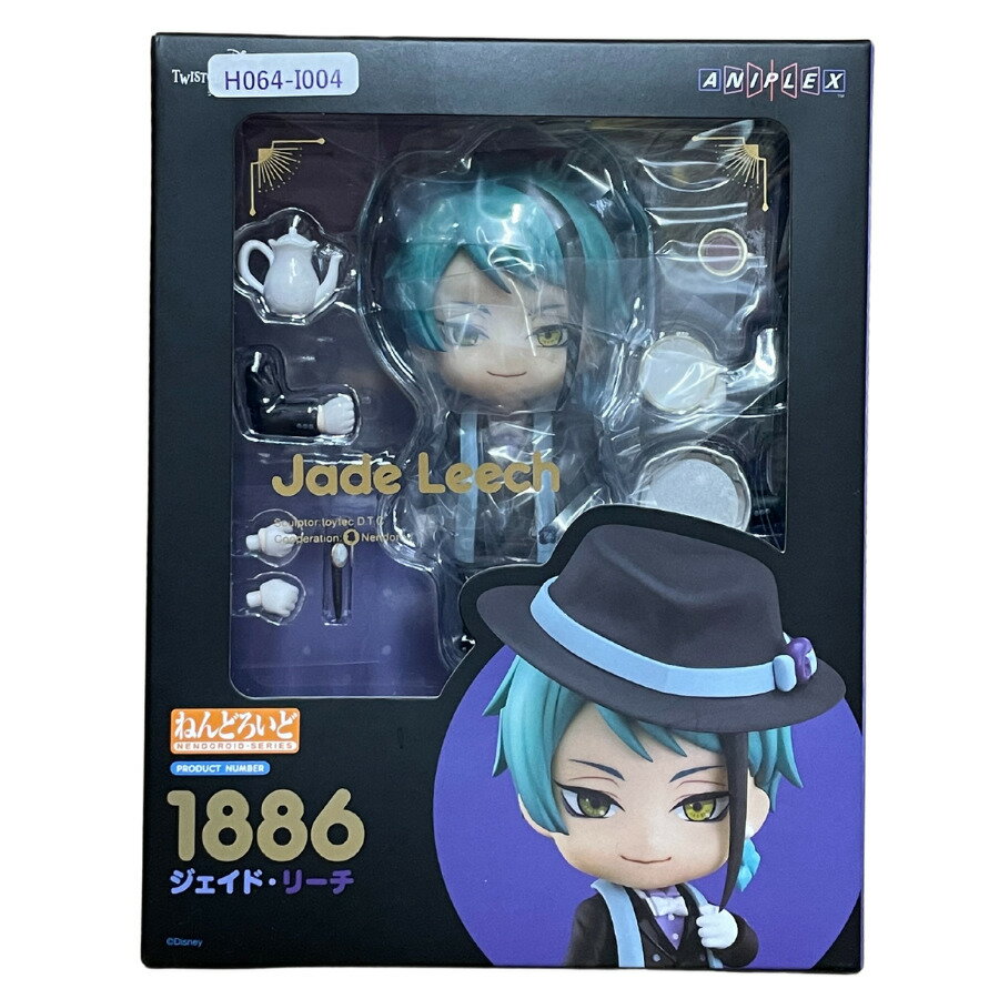 【中古】【未開封/特典付】【ツイステッドワンダーランド】【グッドスマイルカンパニー】ねんどろいど「ディズニー ツイステッドワンダーランド」ジェイド リーチ【フィギュア/おもちゃ/TOY】【アニメ キャラクター】