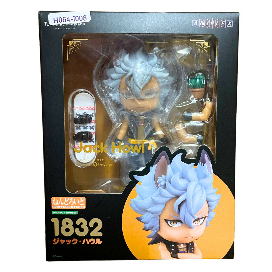 【中古】【未開封/特典付】【ツイステッドワンダーランド】【グッドスマイルカンパニー】ねんどろいど「ディズニー ツイステッドワンダーランド」ジャック ハウル【フィギュア/おもちゃ/TOY】【アニメ キャラクター】