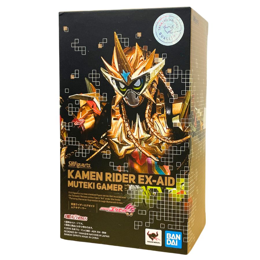 【中古】【未開封品】【バンダイ】「仮面ライダーエグゼイド」S.H.Figuarts 仮面ライダーエグゼイド ムテキゲーマー