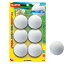 スノーボール 6個入 ライト(LITE) R-30 ゴルフ ボール 練習用 ゴルフボール やわらかい トレーニングボール プラクティスボール ゴルフ用品 練習器具