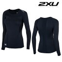 2XU レディース コンプレッション ロングスリーブトップ(長袖)【返品交換不可】