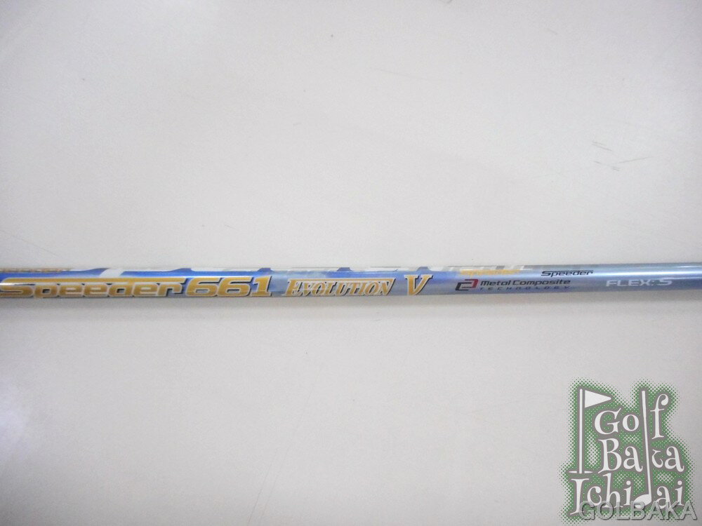 【中古】BC： 【シャフトのみ】フジクラ スピーダーエヴォリューション5 661 S 長さ44インチ タイトリスト用スリーブ付き