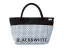 【新品】Black&White トートバッグ BUF7201W カラー:グレー(21) 【w30】【P0】(4)