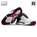 BP*【新品】【メンズ】【ゴルフシューズ】フットジョイ MEN'S FJ プロエスエルエックス BOA スパイクレス 56909J カラー:ホワイト/ブラック...