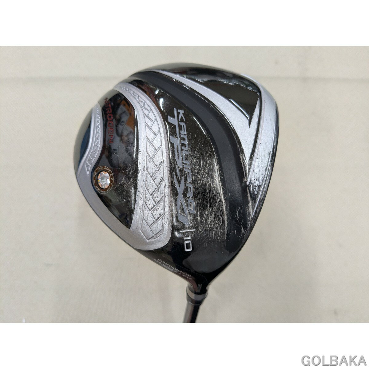 []【中古】BC：カムイ TP-XI NITROGEN (ガス+発泡剤) ドライバー 1w ロフト10° PLATINUM SPEEDER 3R