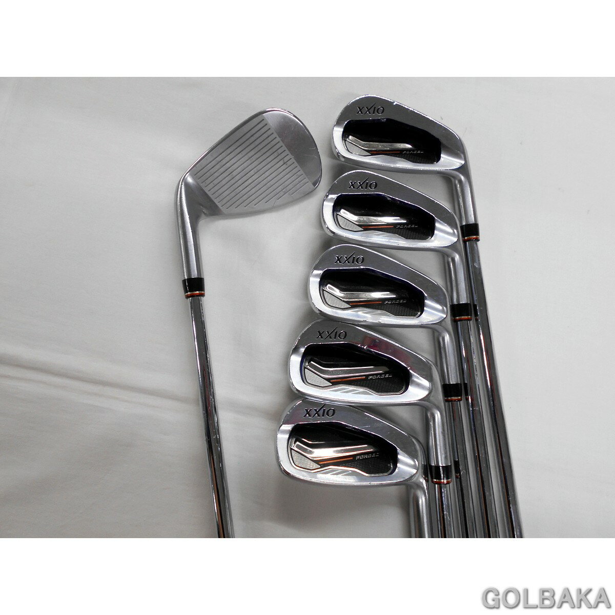 【送料無料】【中古】BC：ダンロップ　2017　XXIO-フォージド　アイアンセット6本（＃5〜＃9.Pw） ロフト24° NSPRO　930GH　DST/S