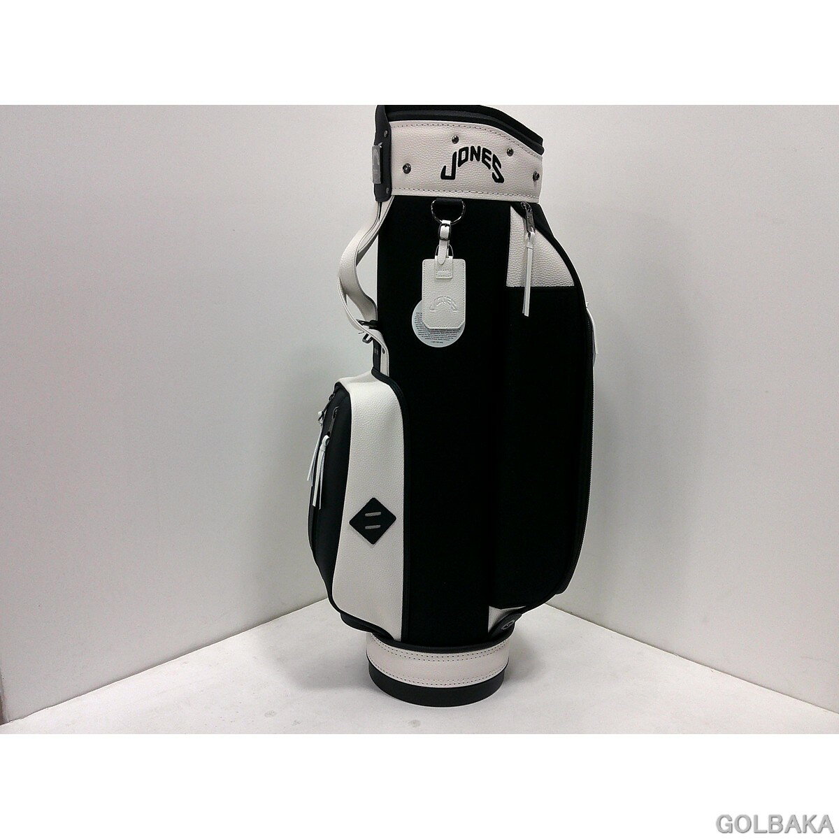 刻印未対応【新品】ジョーンズライダーキャディバッグ カラー：BK