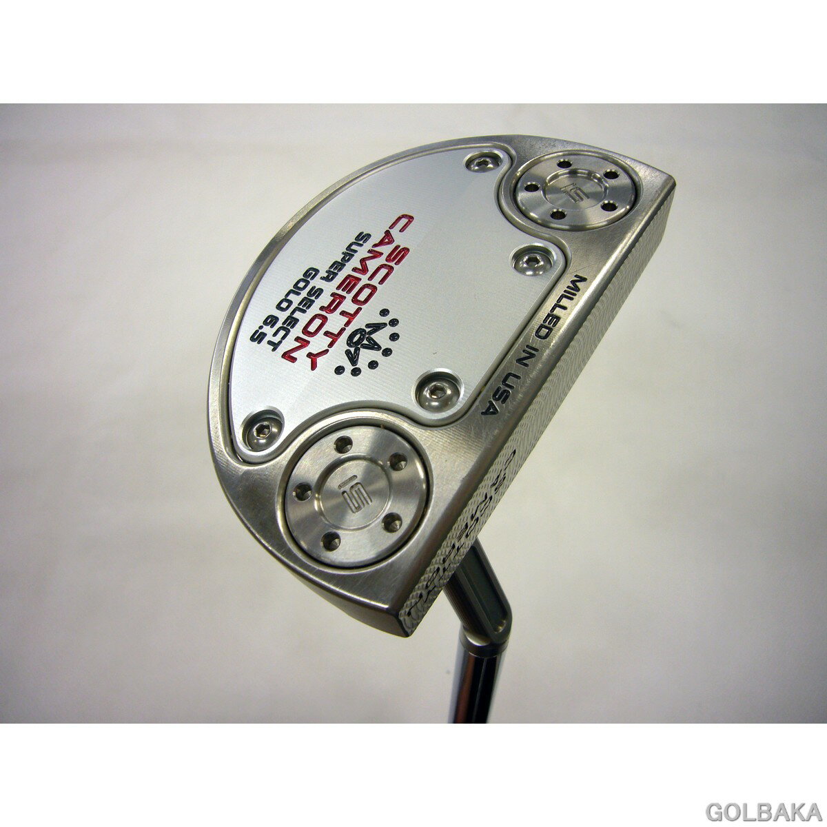 【送料無料】【中古】B：タイトリスト スコッティキャメロン 2024 PHANTOM ファントムX 5.5 パター オリジナルスチール 長さ33インチ