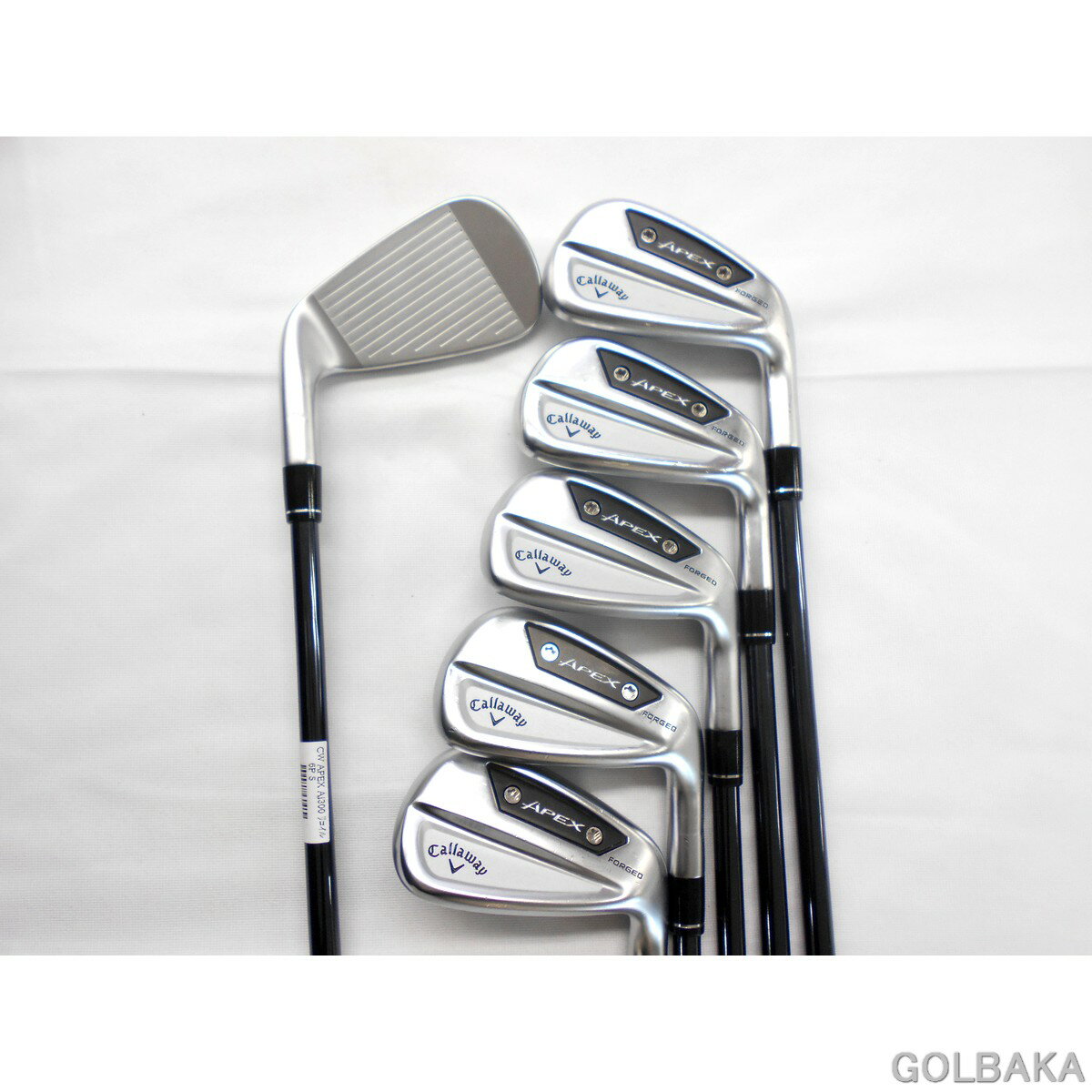 【中古】C：キャロウェイ APEX Ai300 アイアンセット 6本(#5~9.P)リコイル DART 6/S
