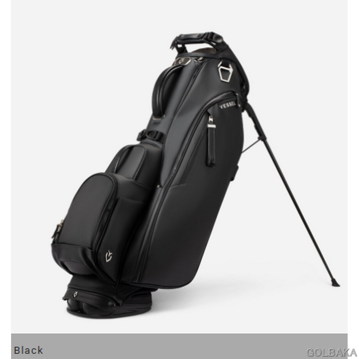 ボールプレゼント!*送料無料!刻印対応 【新品】ベゼル Player 5.0 シングルストラップ スタンドキャディバッグ vc7-125476(A)【p10】