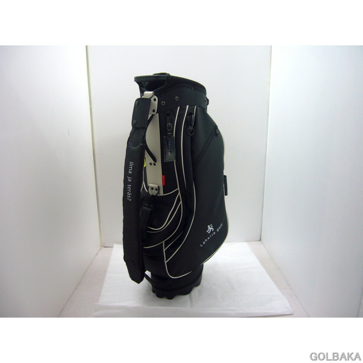刻印対応 【新品】【メンズ】ラヘラゴルフ　ビッグジッパース　数量限定　処分価額スタンドキャディバッグ