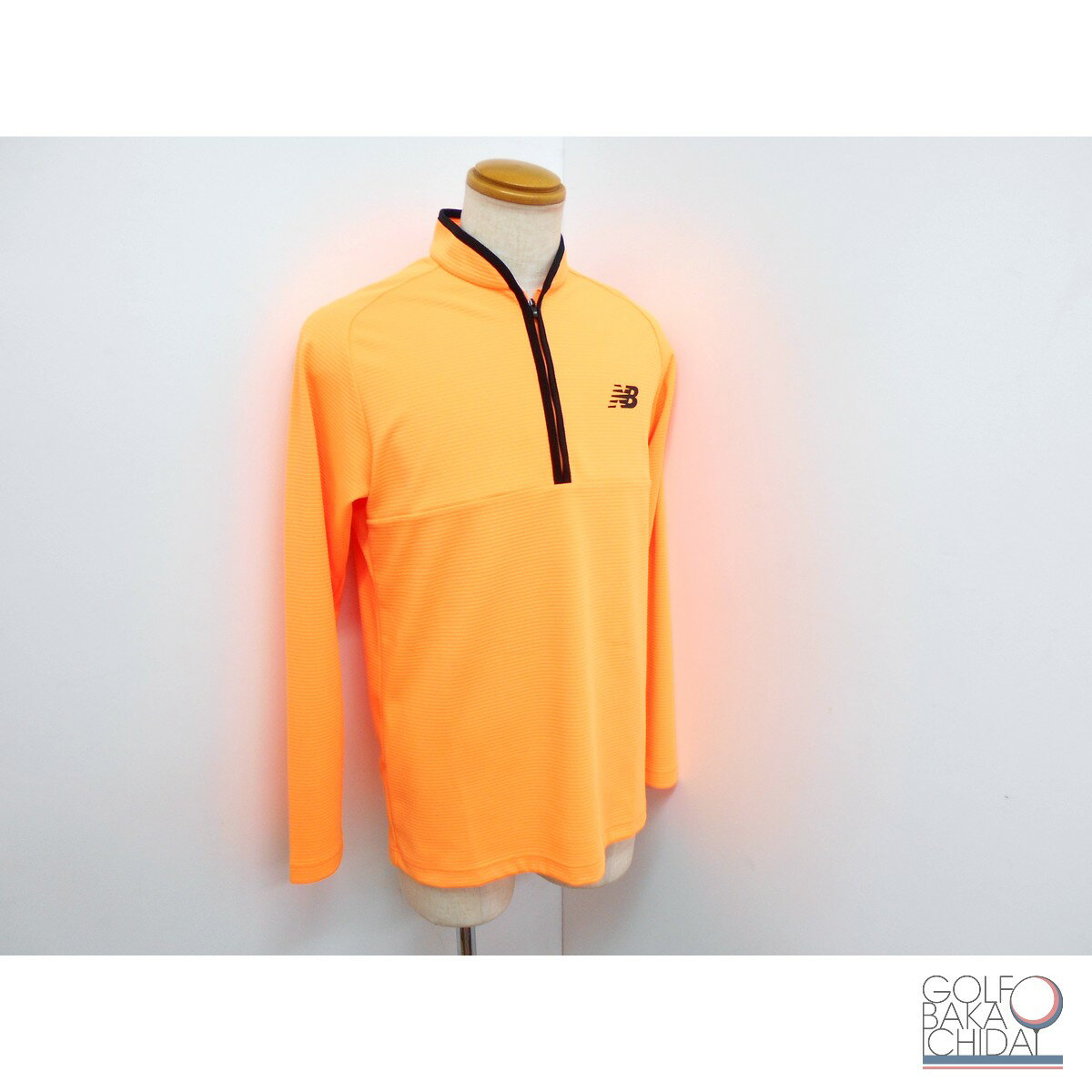 送料無料【23F】【新品】ニューバランス ハーフジップモックネックプルオーバー 012-3267011　【ゴルフ..