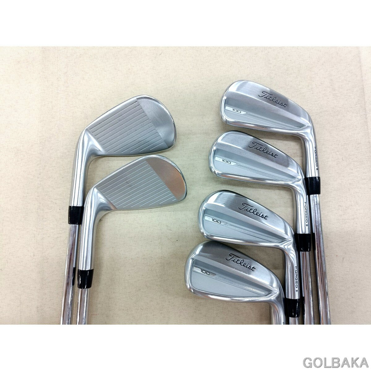 【送料無料】【中古】B：タイトリスト T100 2023アイアンセット6本（＃5～＃9,PW) ロフト24° NS PRO MODUS3 TOUR115/S