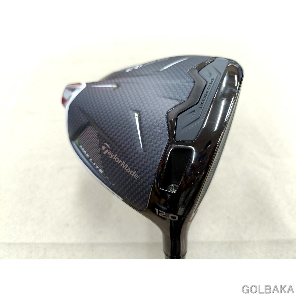 []【中古】B：【レディス】テーラーメイドQi35　MAX　LITEドライバー1w ロフト12° ELDIO　TM40/L