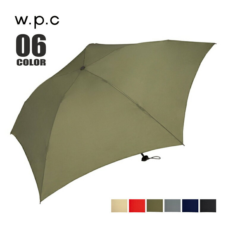 w.p.c 折りたたみ傘 レディース 雨傘 日傘 76g 軽量 | ワールドパーティ uvカット かわいい ストライプ ドット チェック 自動開閉