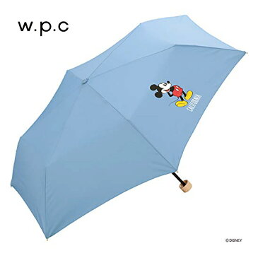 ディズニー 折りたたみ傘 レディース パッカブル 雨傘 | DISNEY ミッキー ボーダー ポーチ付き uvカット 日傘 晴雨兼用