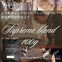 コーヒー豆 drip coffee 新鮮 全国送料無料 賞味期限焙煎後10日 焙煎したて シュプリーム アイスコーヒー 100g 10杯分 小分け ドリップ コ...