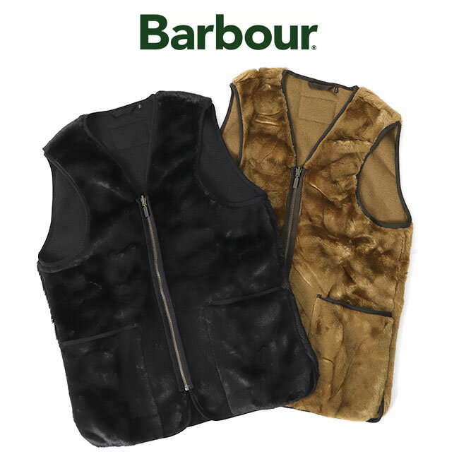 バブアー ファーライナー ベスト Barbour FUR LINER MLI0035 インナーベスト ジレ メンズ レディース