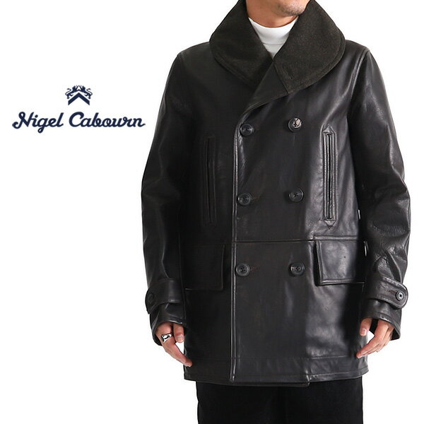 Nigel Cabourn ナイジェルケーボン ジープコート レザージャケット 80370090000 ホースハイド カーコート メンズ