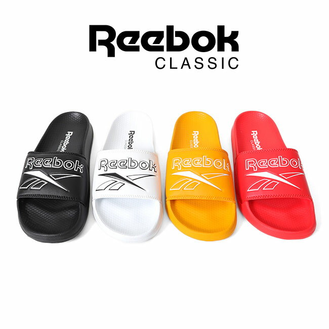 リーボック スポーツサンダル メンズ Reebok リーボック ベクターロゴ スライドサンダル メンズ レディース