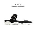 Amb エーエムビー HANS コンフォート ストラップ サンダル メンズ レディース