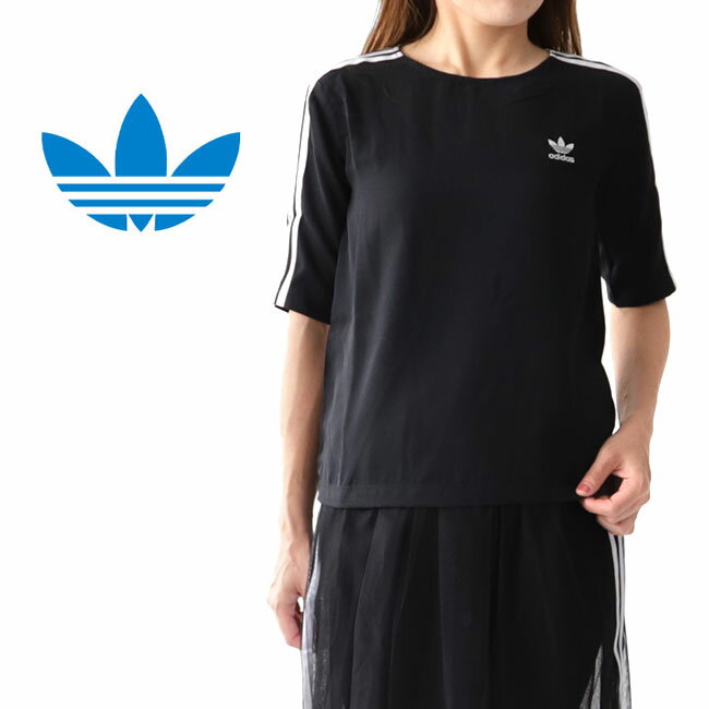 adidas アディダスオリジナルス 3ラインTシャツ DX3695 カットソー レディース