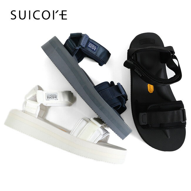 スイコック サンダル レディース SUICOKE スイコック 厚底 ストラップサンダル ビブラム Vivram OG-064VPO / CEL-VPO プラットフォーム メンズ レディース