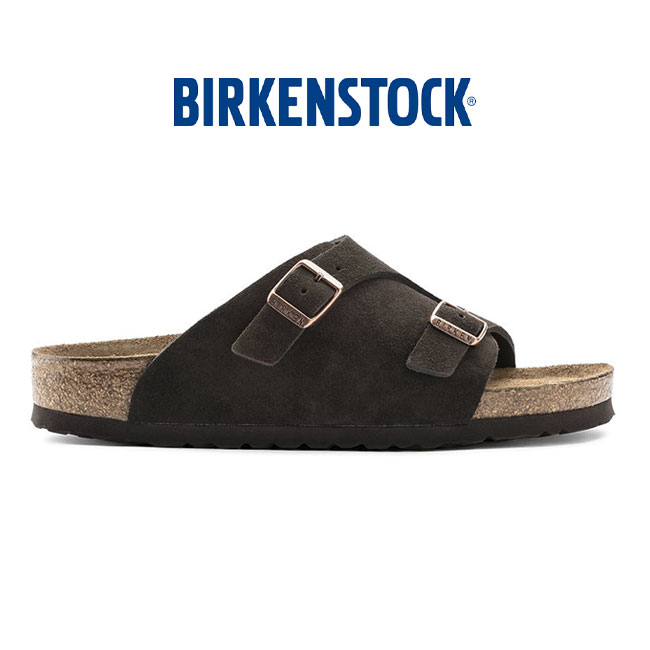 [TIME SALE] BIRKENSTOCK ビルケンシュトック チューリッヒ Zurich Soft Footbed レザーサンダル メンズ レディース