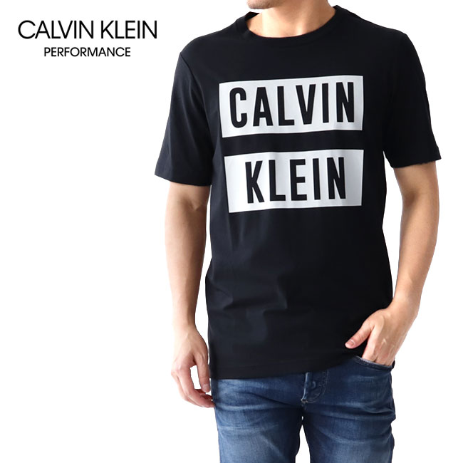 カルバン・クライン Tシャツ メンズ CALVIN KLEIN PERFORMANCE カルバンクラインパフォーマンス ロゴTシャツ 4MT9K222 メンズ