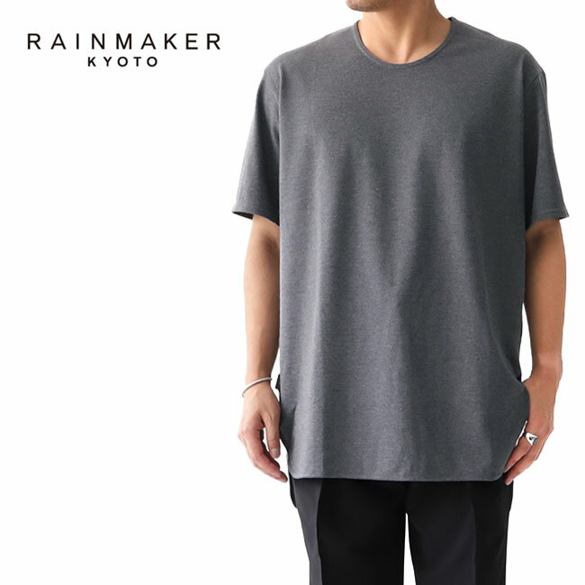  RAINMAKER レインメーカー ピケ ロングテイル Tシャツ RM191-034 鹿の子 メンズ