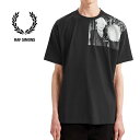 Fred Perry by RAF SIMONS フレッドペリー ラフシモンズ フォトTシャツ SM7063 メンズ レディース