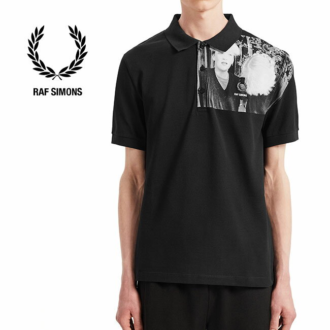 Fred Perry by RAF SIMONS フレッドペリー ラフシモンズ フォト 鹿の子 ポロシャツ SM7050 ピケ メンズ レディース