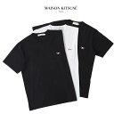 メゾンキツネ Tシャツ メンズ Maison Kitsune メゾン キツネ フォックスロゴ 胸ポケットTシャツ AM00102KJ0010 FM00120KJ0010 メンズ レディース